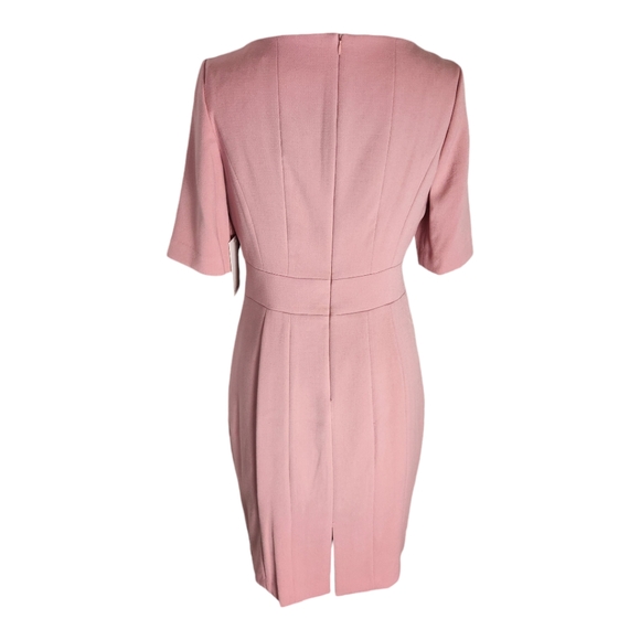 NWT Harper Rose knit sheath dress fitted pink size 10 - Picture 5 of 9